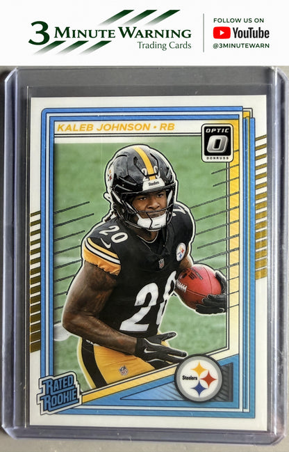 2025 Donruss Optic #232 Kaleb Johnson