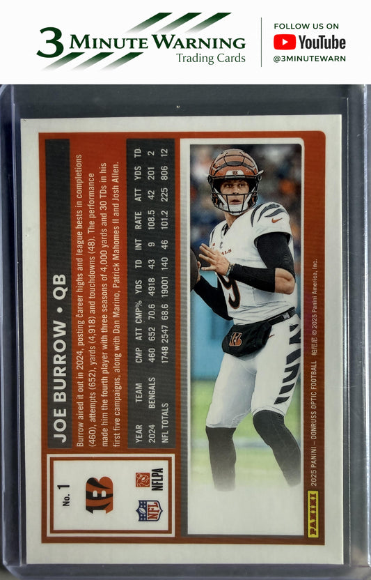 2025 Donruss Optic #1 Joe Burrow