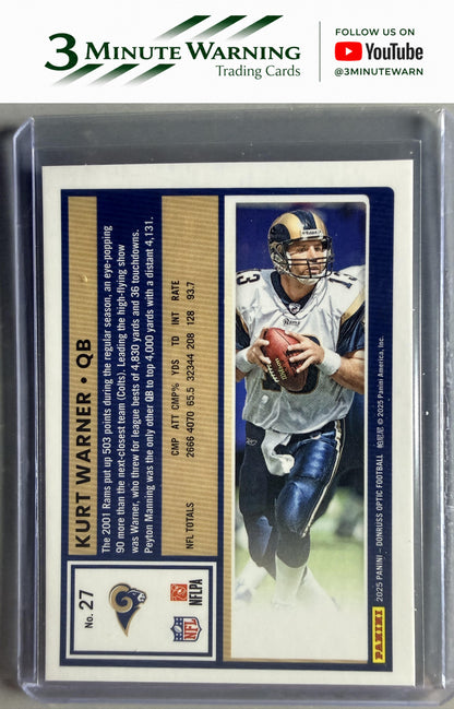 2025 Donruss Optic #27 Kurt Warner