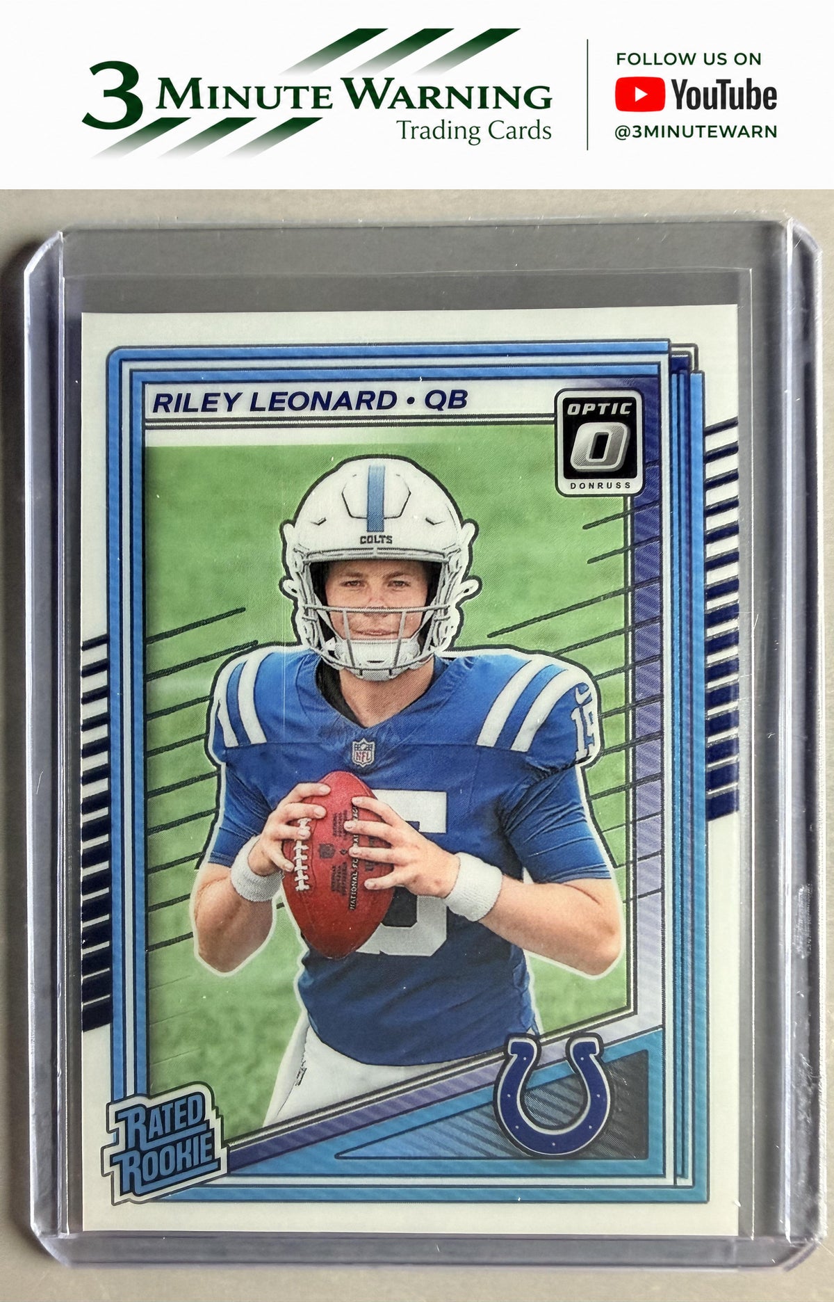 2025 Donruss Optic #255 Riley Leonard