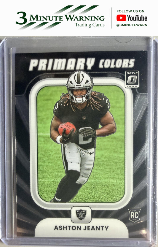 2025 Donruss Optic #4 Ashton Jeanty Rookie Primary Colors