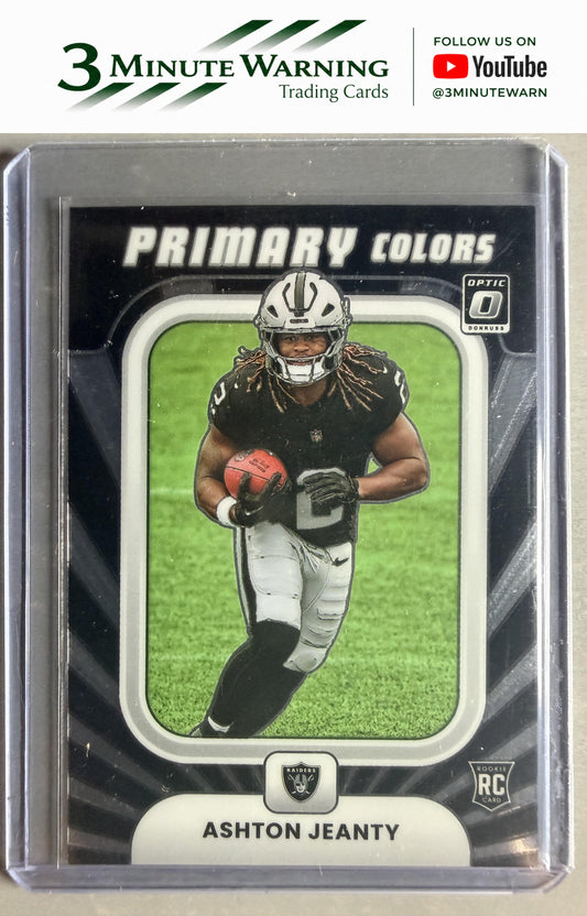 2025 Donruss Optic #4 Ashton Jeanty Rookie Primary Colors