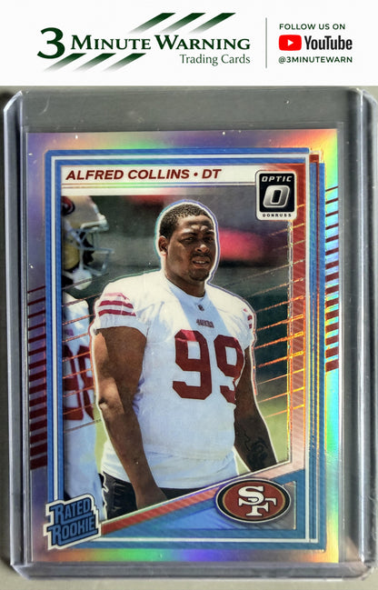2025 Donruss Optic #237 Alfred Collins Holo