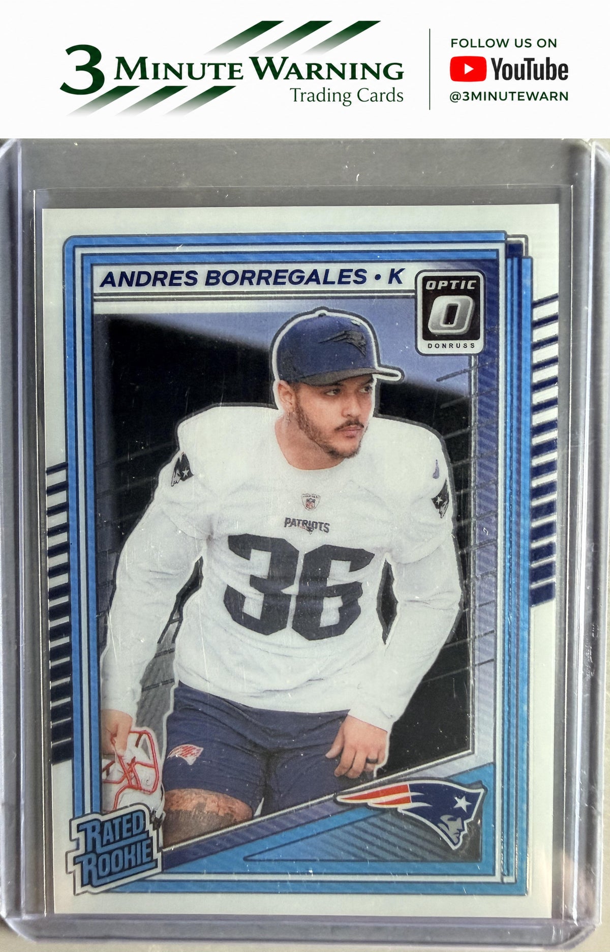 2025 Donruss Optic #287 Andres Borregales