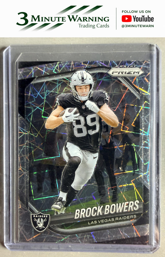 2025 Panini Prizm #6 Brock Bowers Lazer