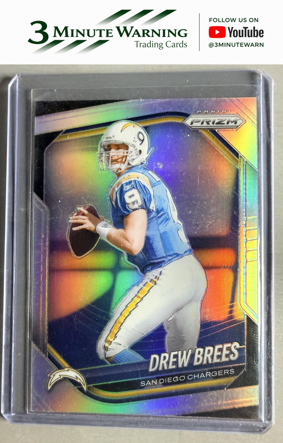 2025 Panini Prizm #266 Drew Brees Silver
