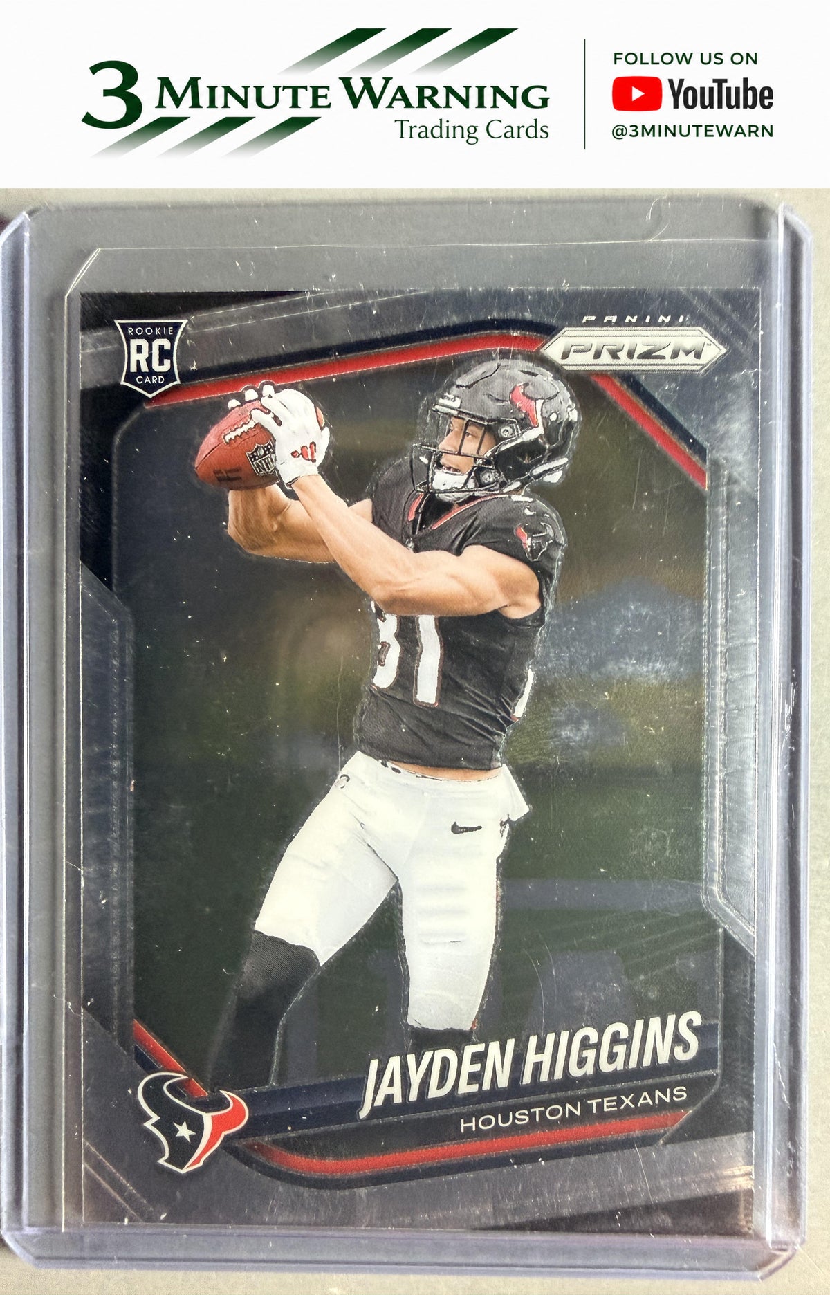 2025 Panini Prizm #376 Jayden Higgins