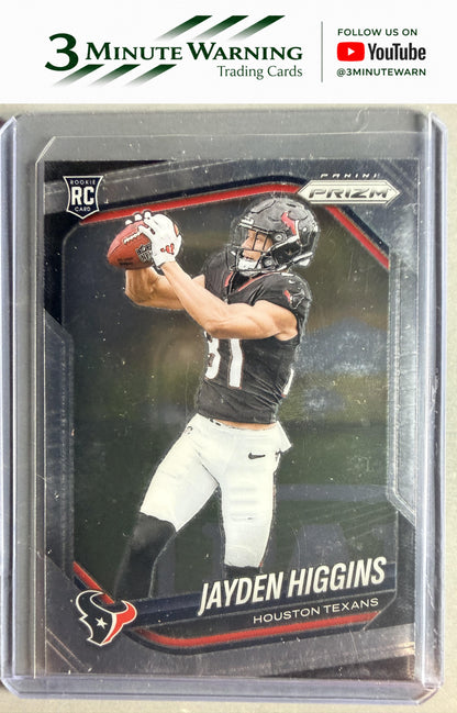 2025 Panini Prizm #376 Jayden Higgins