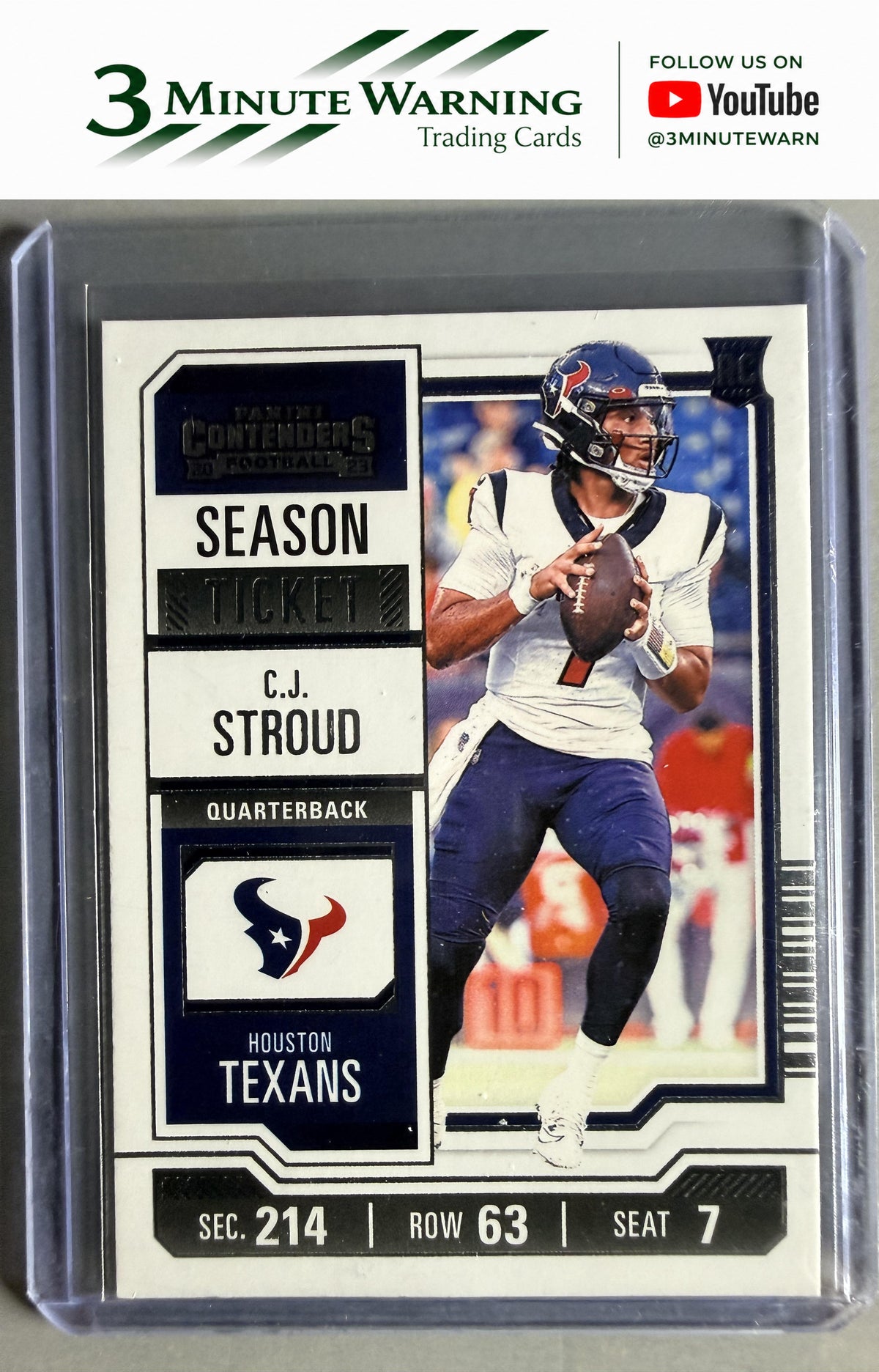 2023 Panini Contenders #40 C.J. Stroud
