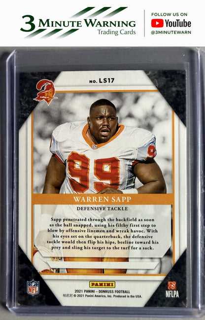 2021 Donruss #LS17 Warren Sapp The Legends Series