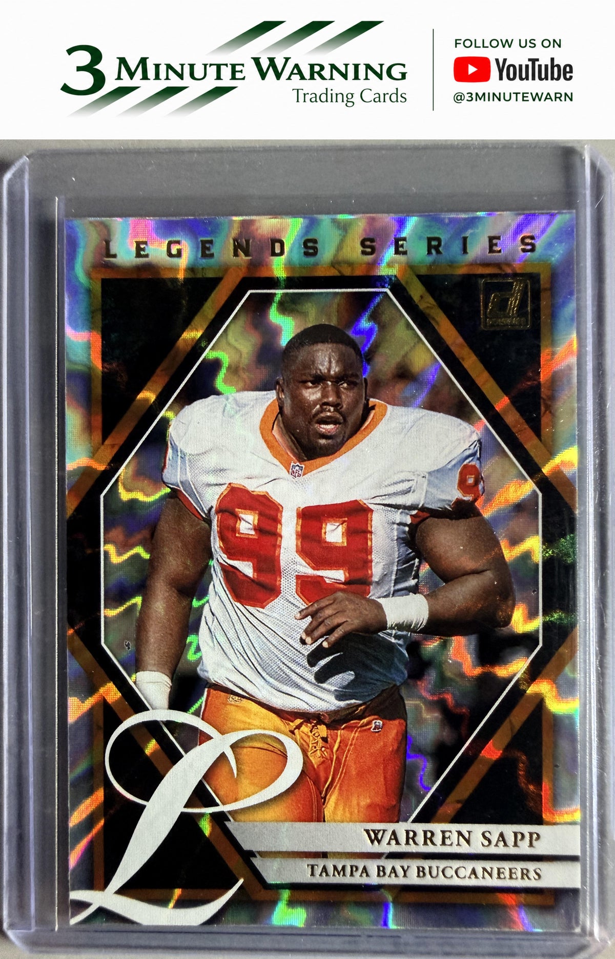 2021 Donruss #LS17 Warren Sapp The Legends Series