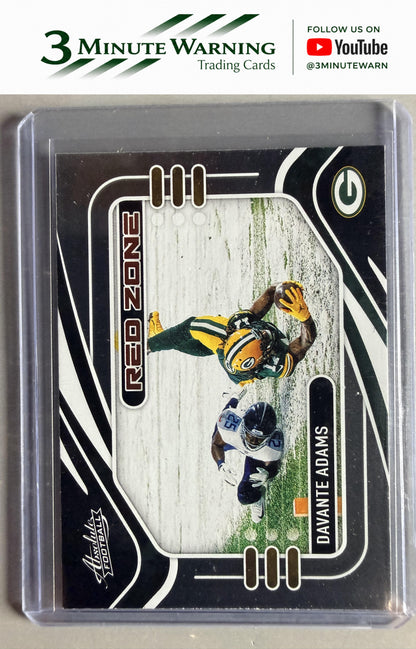 2021 Panini Absolute #RZ7 Davante Adams Red Zone