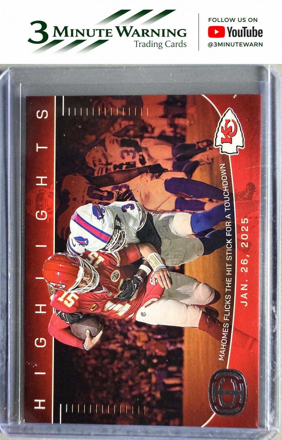 2025 Panini Authentically Mahomes #IC-19 Patrick Mahomes II