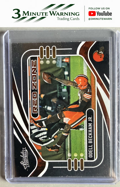 2021 Panini Absolute #RZ12 Odell Beckham Jr. Red Zone
