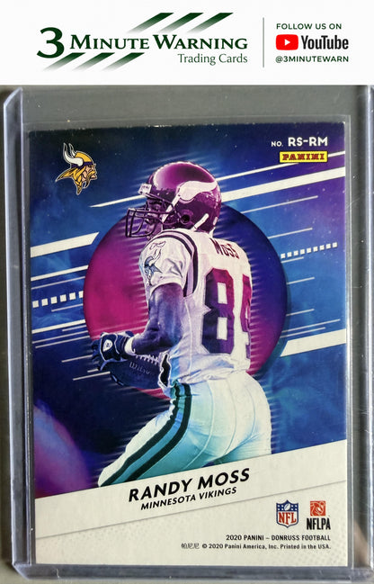 2020 Donruss #RS-RM Randy Moss Retro Series
