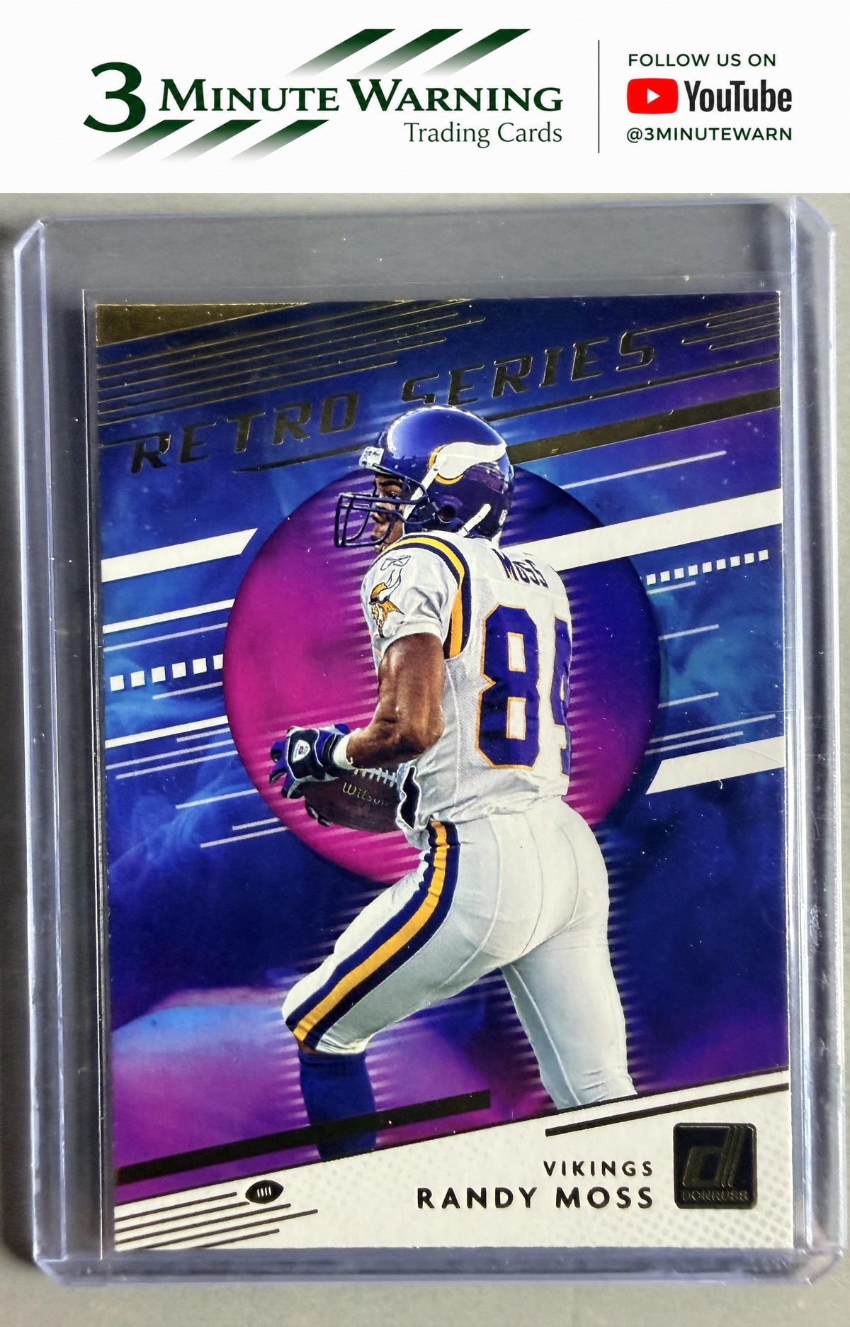 2020 Donruss #RS-RM Randy Moss Retro Series