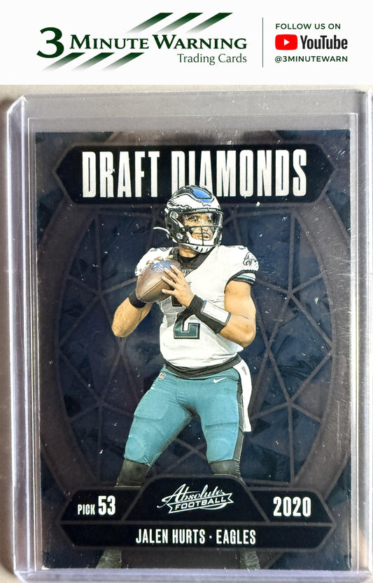 2025 Panini Absolute #DD-JHS Jalen Hurts Draft Diamonds