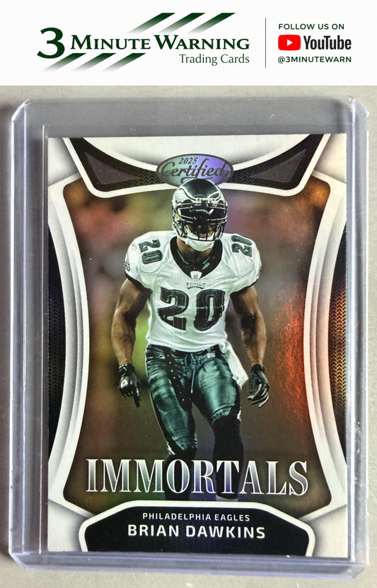 2025 Panini Certified #IM-BDS Brian Dawkins Immortals