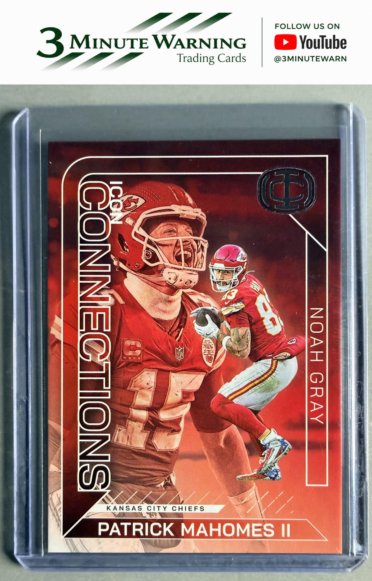 2025 Panini Authentically Mahomes  #IC-4 Patrick Mahomes II / Noah Gray