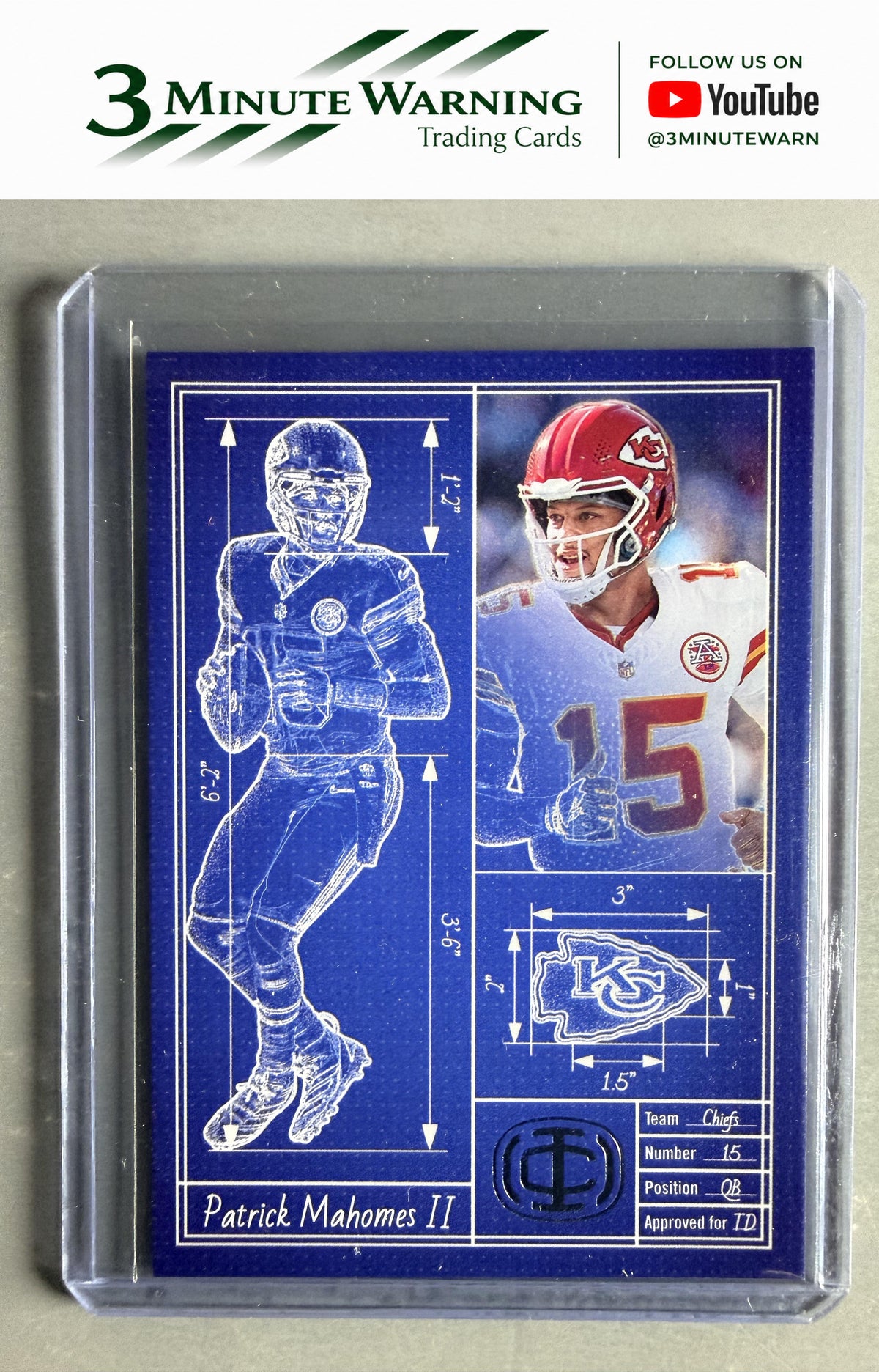 2025 Panini Authentically Mahomes Icon Collection -  #TA-13 Patrick Mahomes II