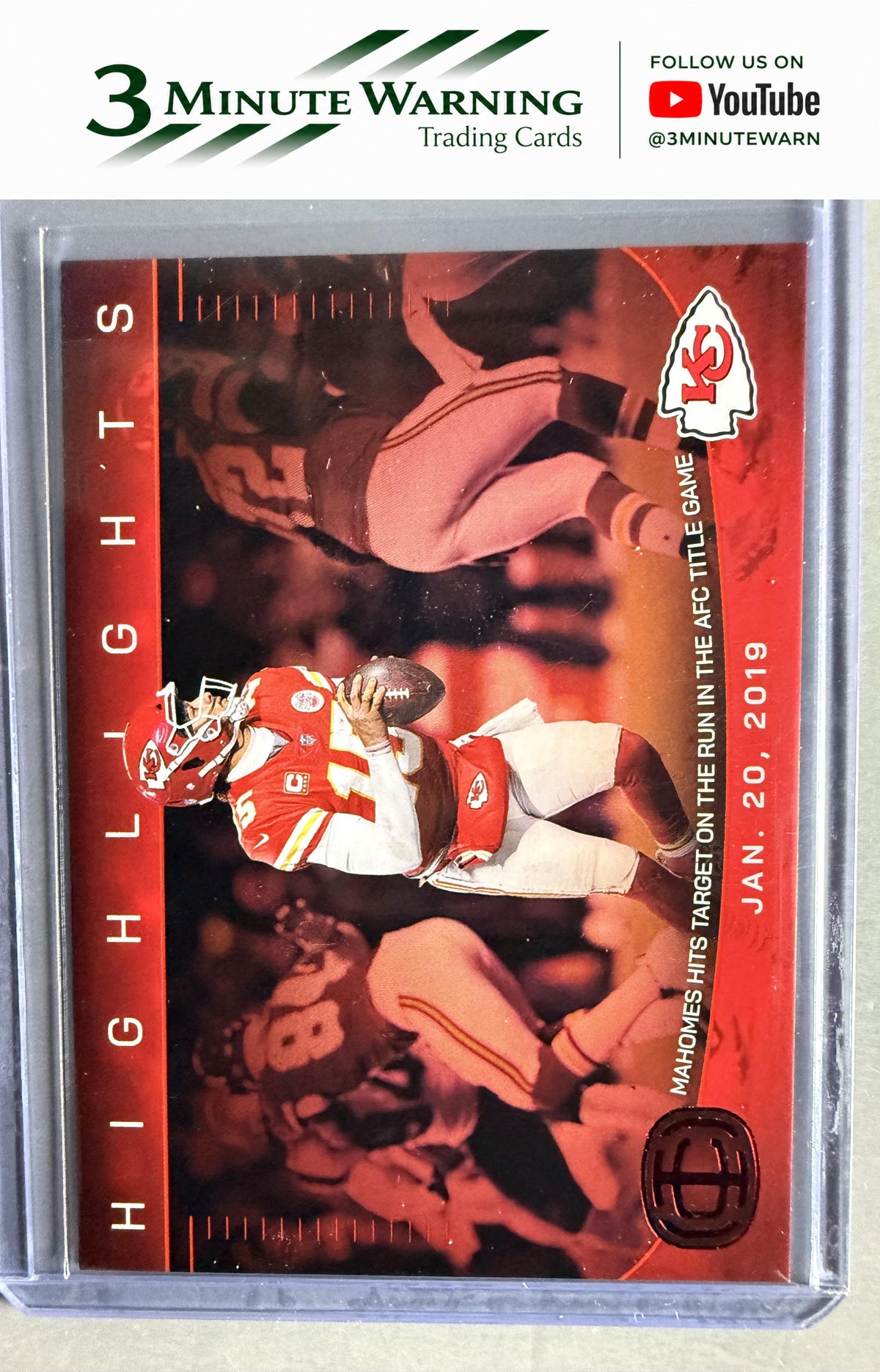 2025 Panini Authentically Mahomes Icon Collection - #IC-6 Patrick Mahomes II