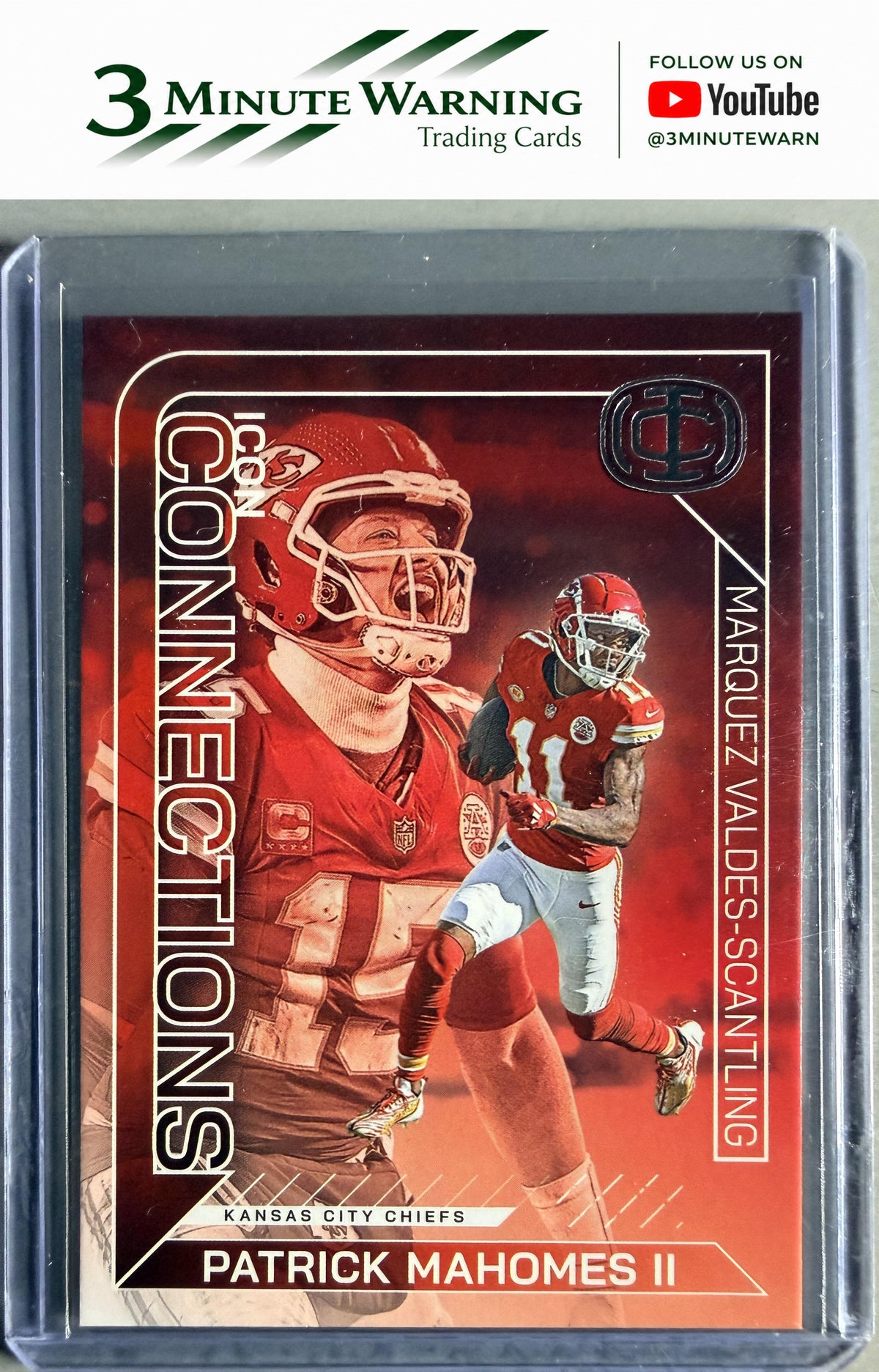 2025 Panini Authentically #IC-14 Patrick Mahomes II / Marquez Valdes-Scantling