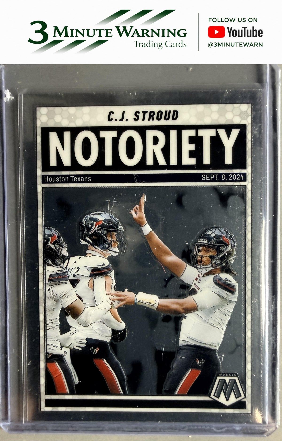2025 Panini Mosaic #5 C.J. Stroud Notoriety