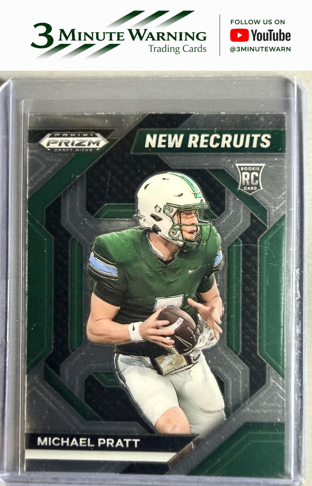 2024 Panini Prizm Draft Picks #NR-MPT Michael Pratt New Recruits