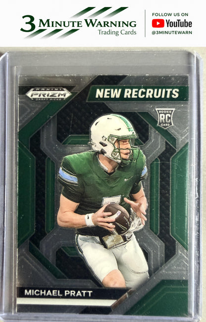 2024 Panini Prizm Draft Picks #NR-MPT Michael Pratt New Recruits