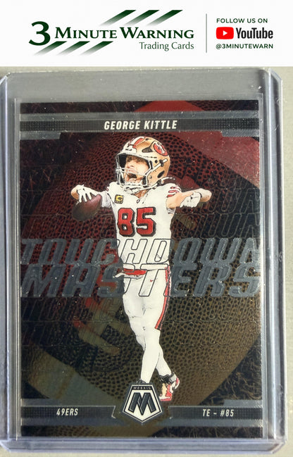 2025 Panini Mosaic #14 George Kittle Touchdown Masters