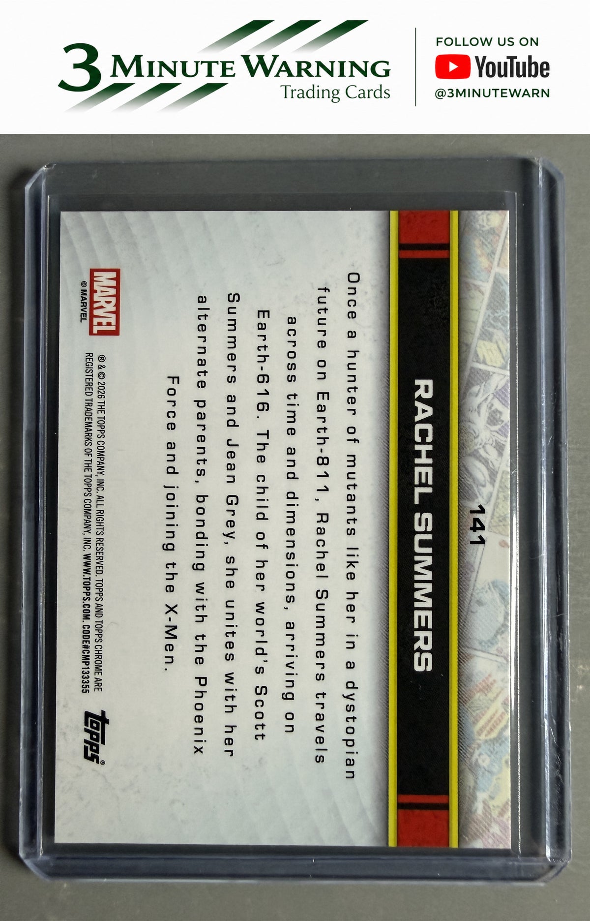 2026 Topps Chrome Marvel #141 Rachel Summers