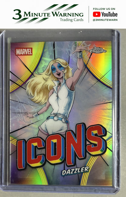 2026 Topps Chrome Marvel #MI-04 Dazzler Icons