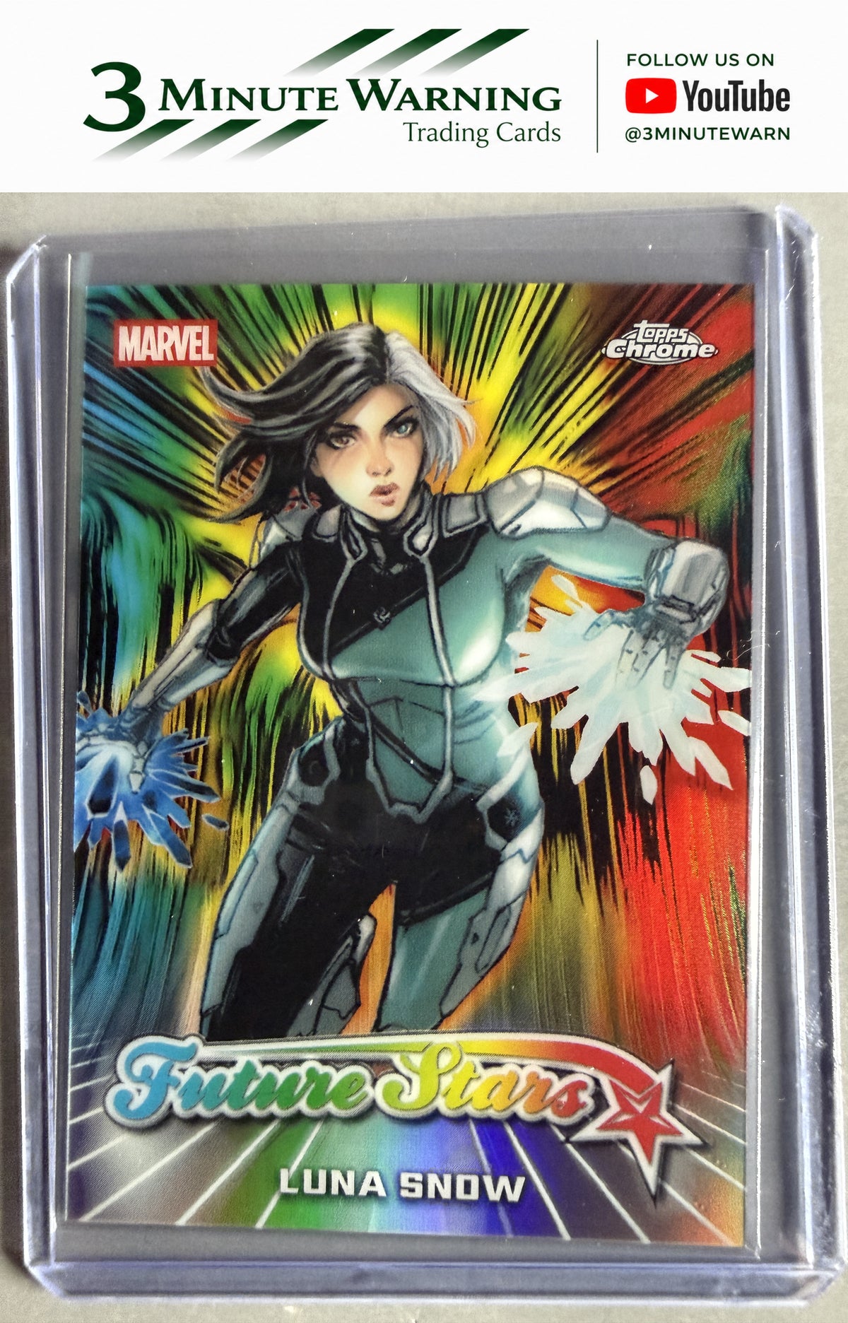 2026 Topps Chrome Marvel #FS-11 Luna Snow Future Stars