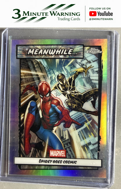 2026 Topps Chrome Marvel #MW-11 Spider Man Meanwhile