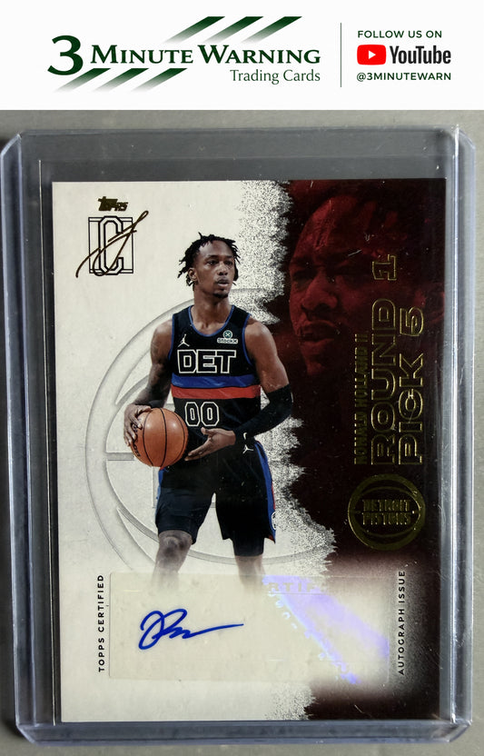 2025-26 Topps Signature Class #VCA-RH Ronald Holland II Veteran Class Autographs