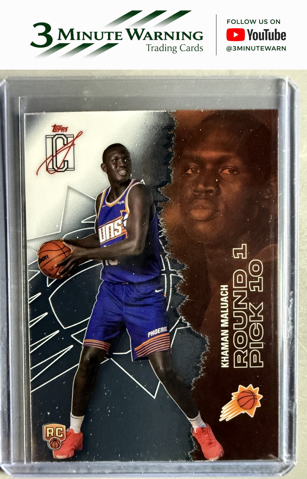 2025-26 Topps Signature Class #107 Khaman Maluach Chrome