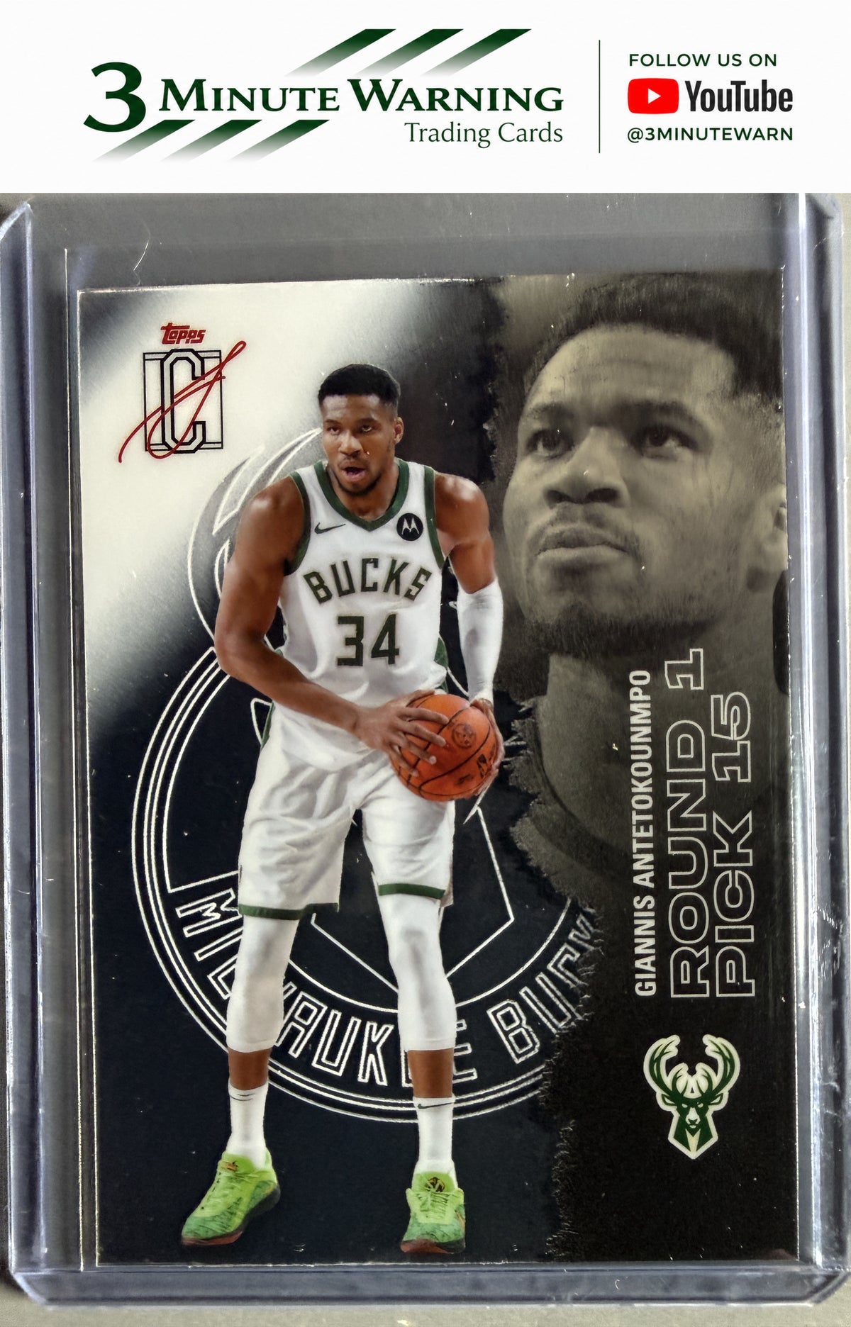 2025-26 Topps Signature Class #56 Giannis Antetokounmpo Chrome