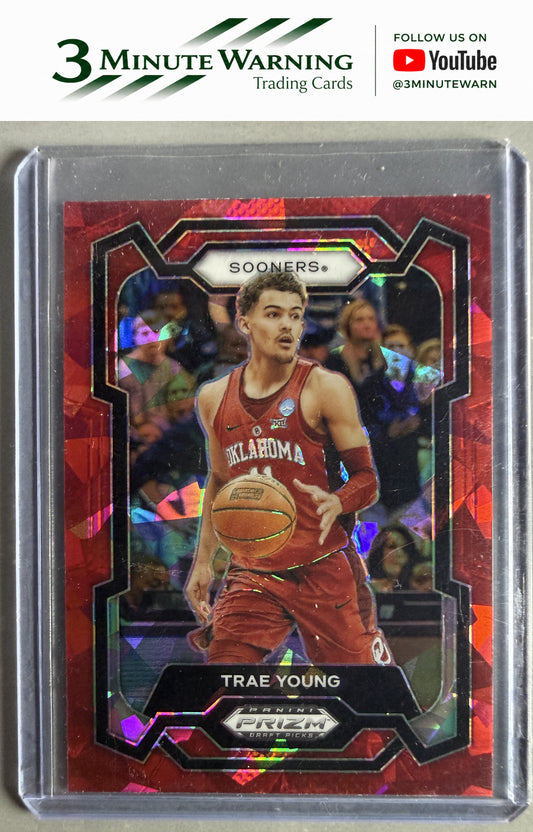 2024 Panini Prizm Draft Picks #49 Trae Young Prizm Red Ice