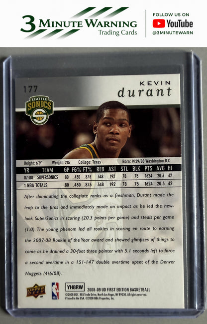 2008-09 Upper Deck First Edition #177 Kevin Durant