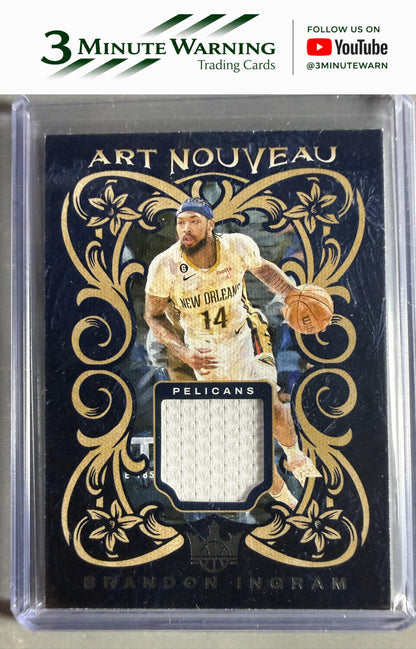 2023-24 Panini Court Kings #AN-ING Brandon Ingram Art Nouveau