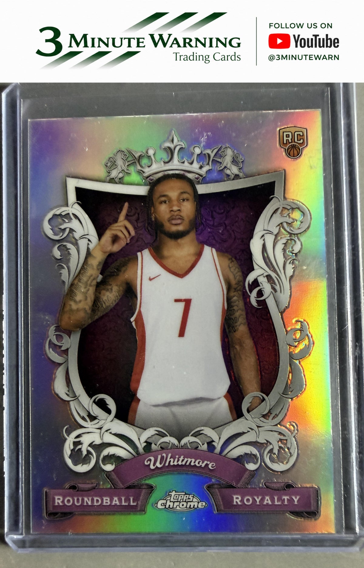 2023-24 Topps Chrome #RR-19 Cam Whitmore Roundball Royalty