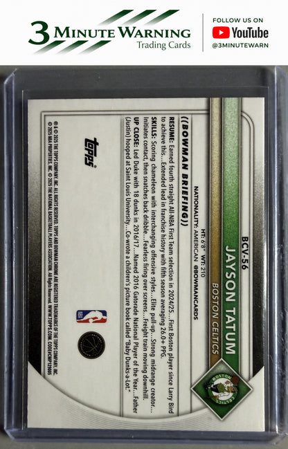2025-26 Bowman #56 Jayson Tatum