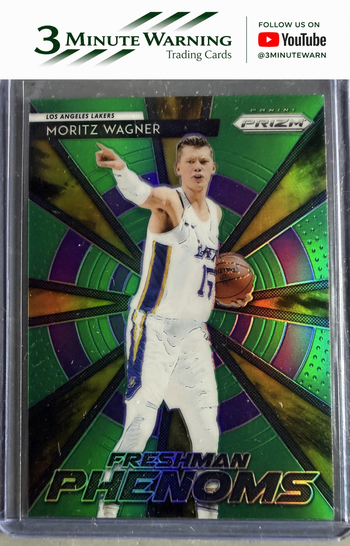 2018-19 Panini Prizm #1 Moritz Wagner Freshman Phenoms Green