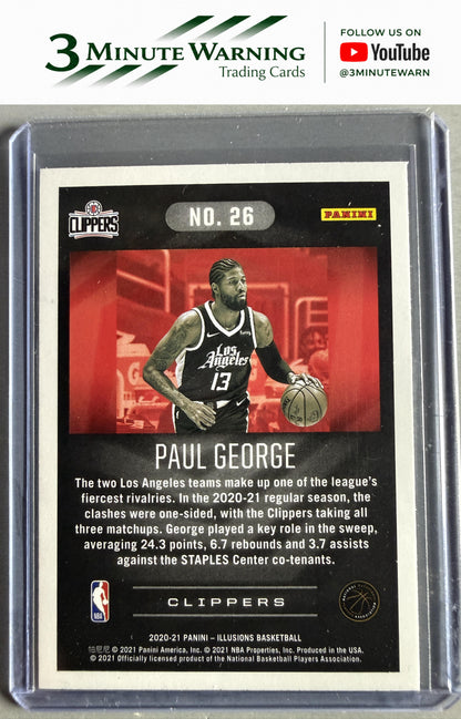 2020-21 Panini Illusions #26 Paul George