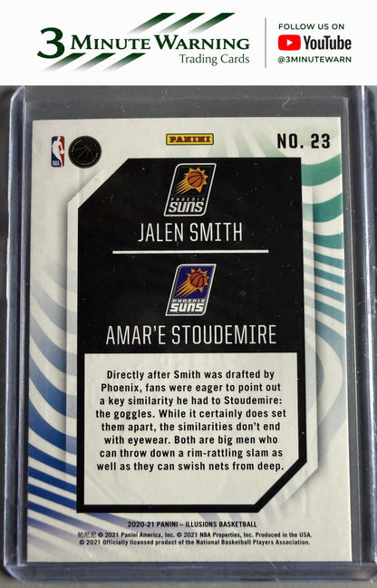 2020-21 Panini Illusions #23 Amar'e Stoudemire / Jalen Smith Rookie Reflections