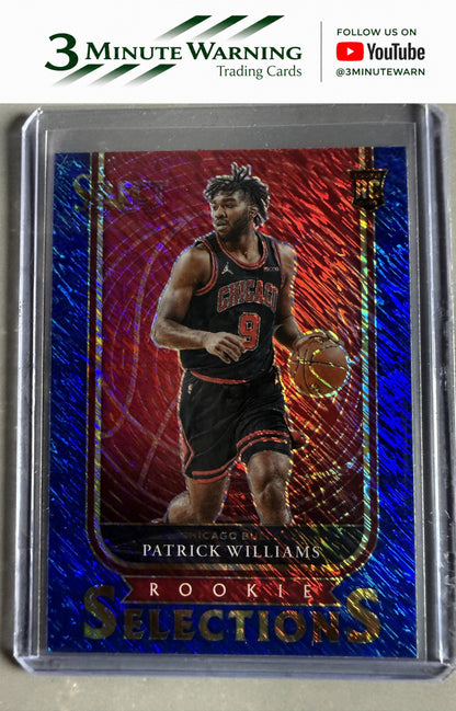 2020-21 Panini Select #12 Patrick Williams Rookie Selections Blue