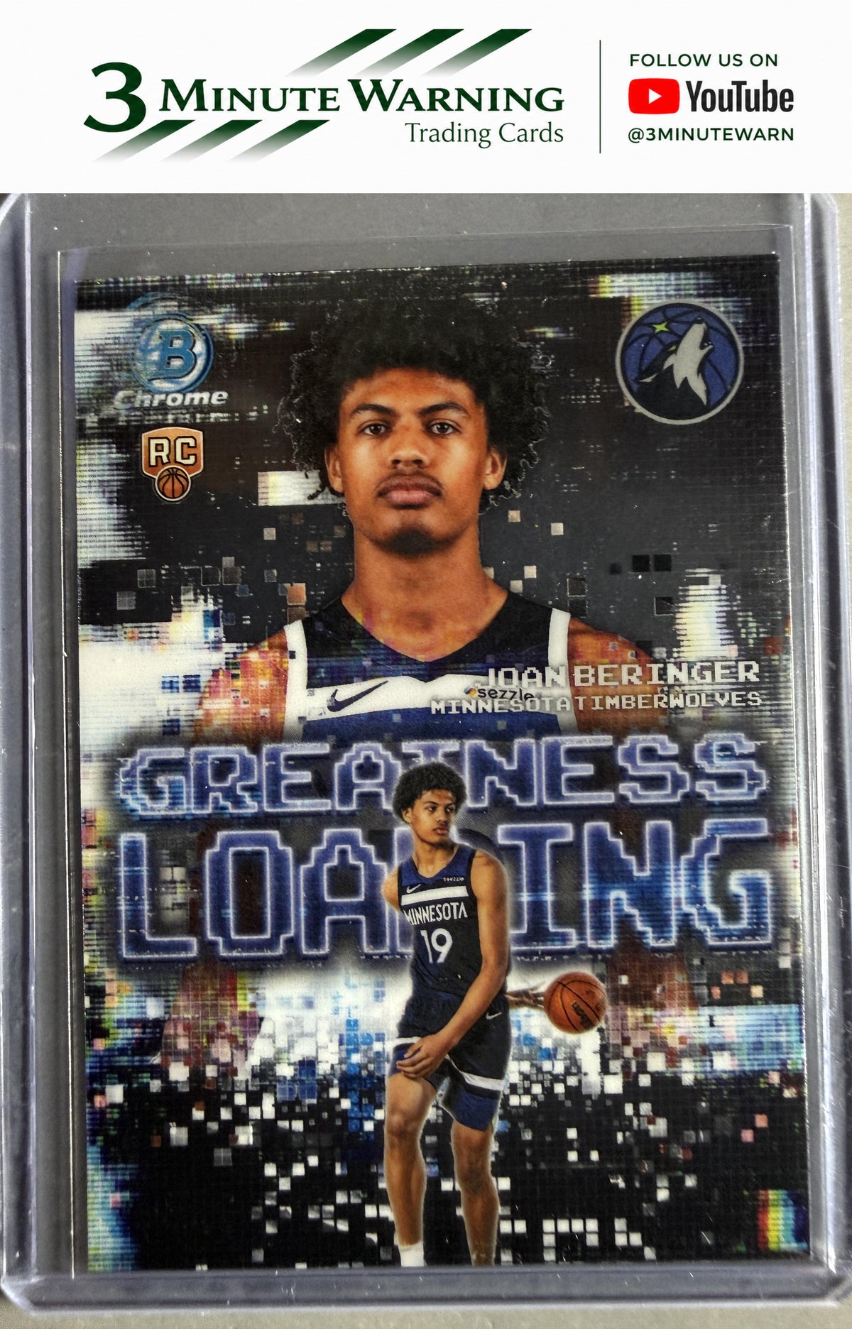 2025-26 Bowman #GL-17 Joan Beringer Greatness Loading