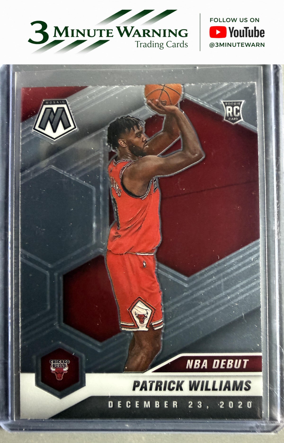 2020-21 Panini Mosaic #267 Patrick Williams