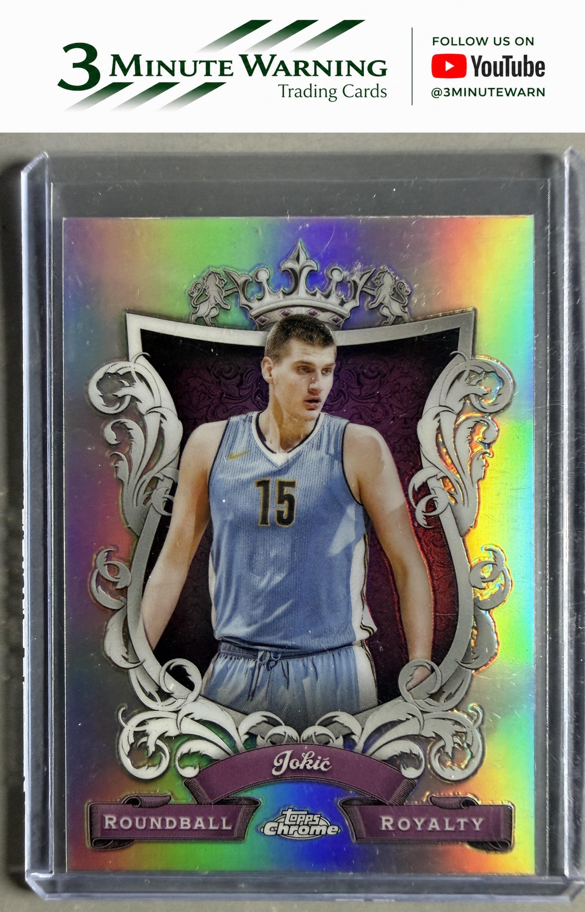 2023-24 Topps Chrome #RR-29 Nikola Jokic Roundball Royalty