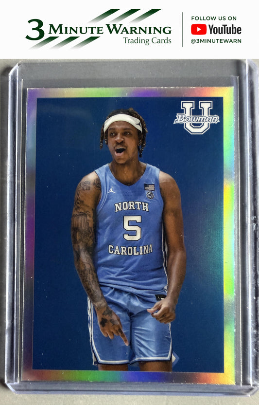 2022-23 Bowman University Chrome #09B-21 Armando Bacot 2009 Bowman